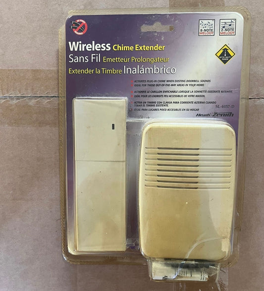 Heath Zenith Wireless Chime Extender (Model SL-6157-D)