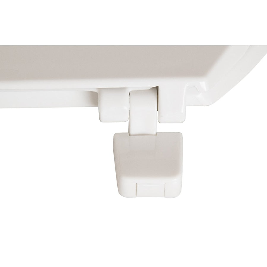 Project Source Plastic White Round Toilet Seat