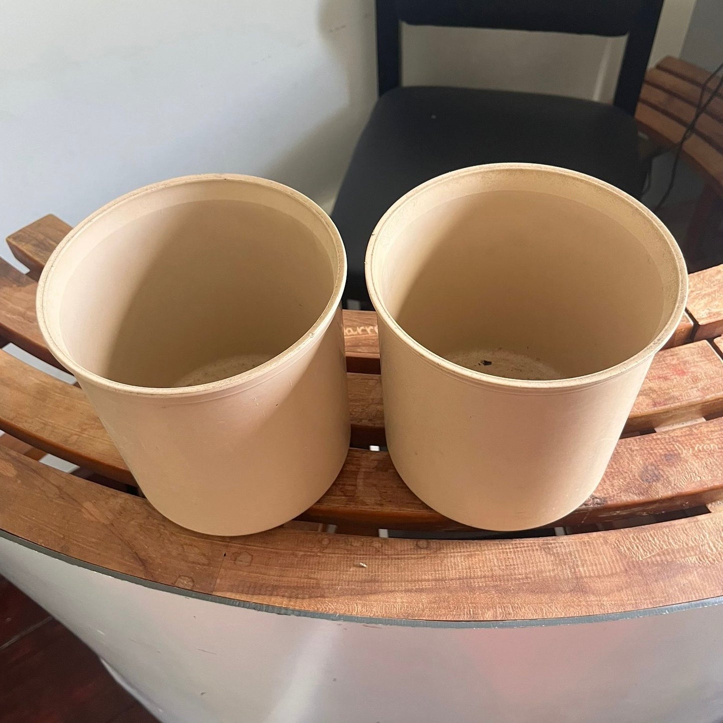 2 Cambro Flower/Plant Pots