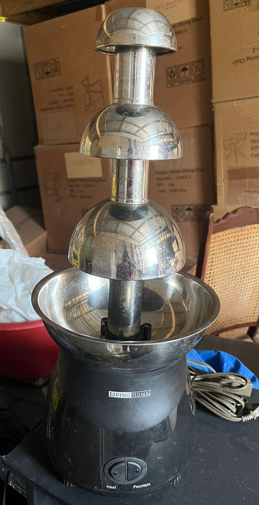 Living Home 3 Tier Chocolate Fountain (Model 9806)