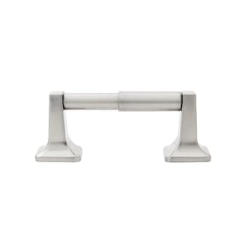 Project Source Seton Brushed Nickel Wall mount Spring-Loaded Toilet Paper Holder + Additional Roll