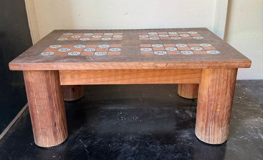 Antique Wooden Coffee Table(16”H x 2’W x 3’L)