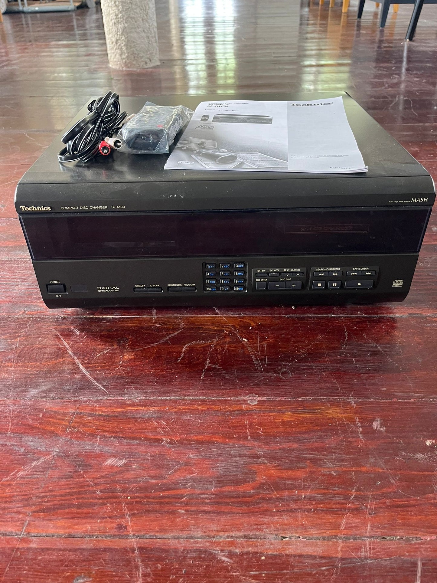 Technics Compact Disc Changer- Model SL-MC4 + MSA Safety Works Respirator Replacement Cartridges- Model 00817665