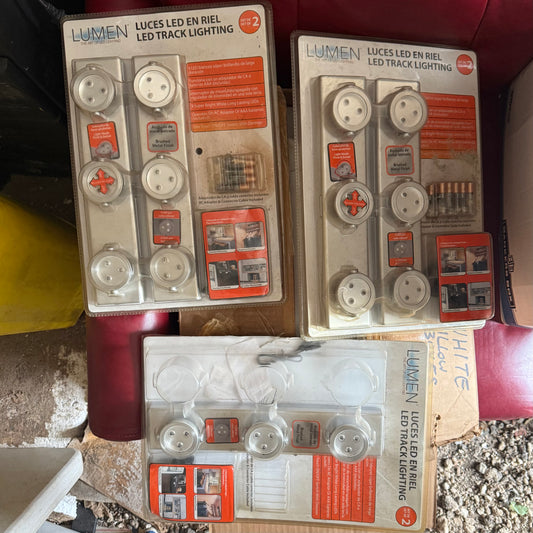 Set of 5 Lumen LED Track Lighting