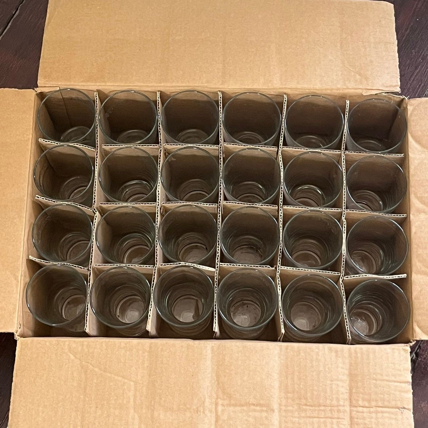 Box of Dimes Juice Glasses- 24 Pcs