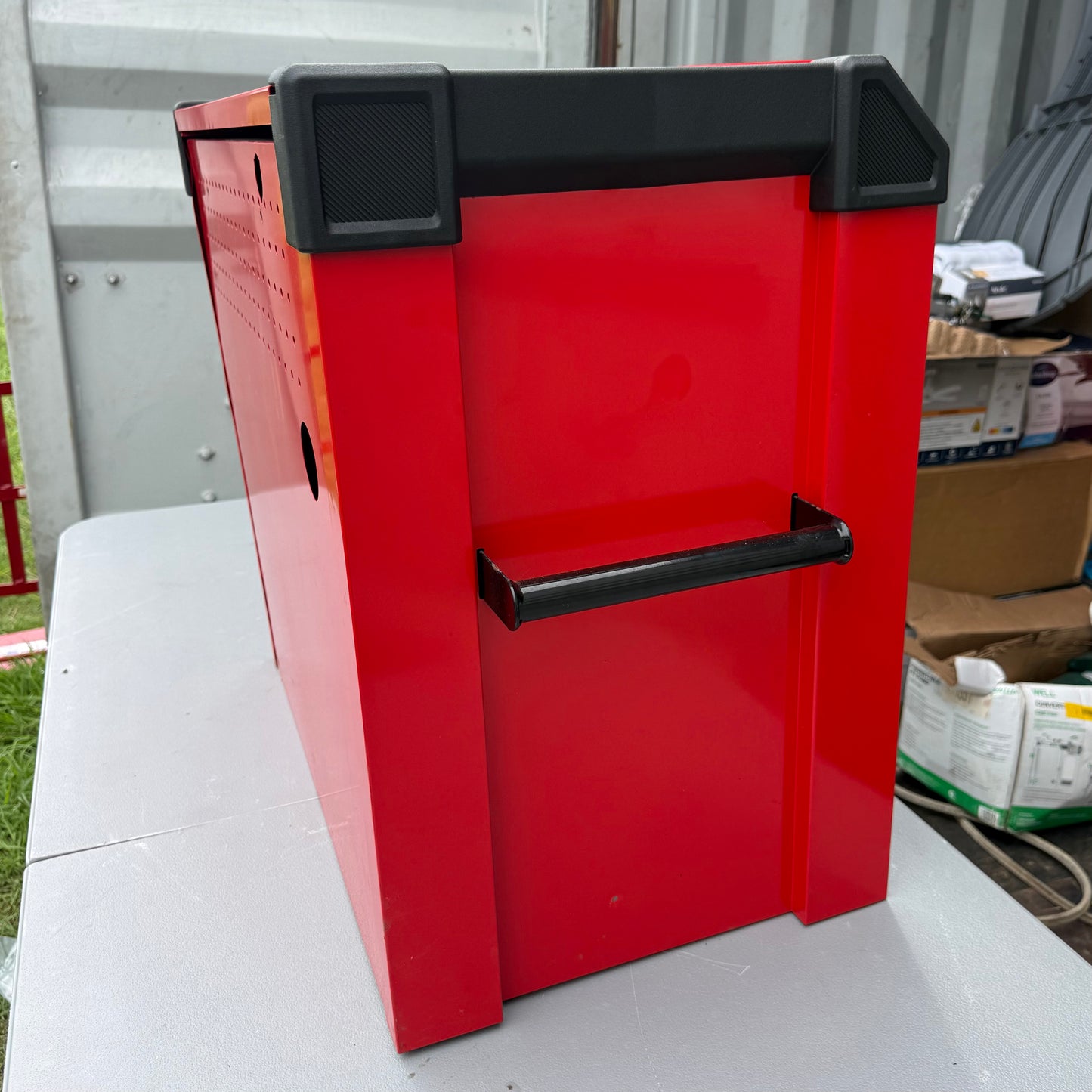 CRAFTSMAN 2000 Series 26.68-in W x 24.74-in H x 16.32-in D 4 -Drawer Steel Tool Chest (Red)