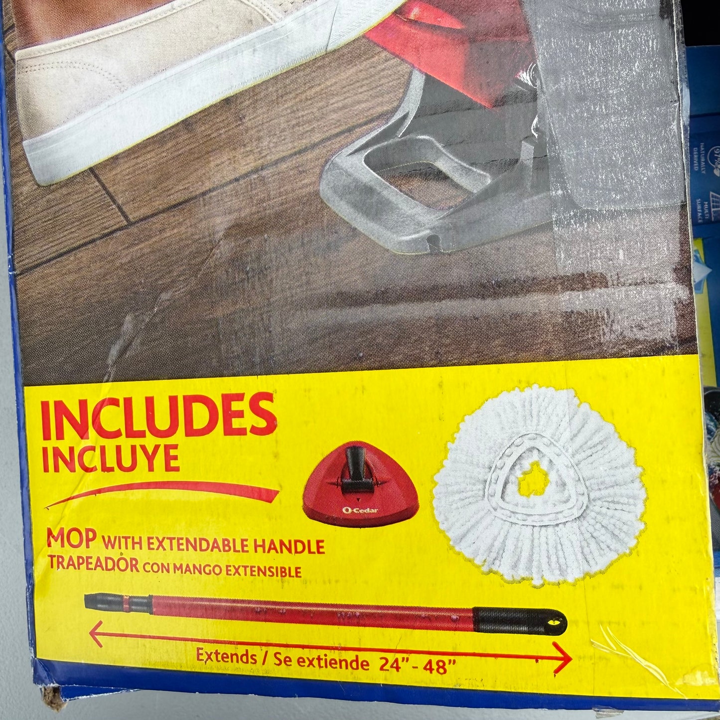 O-Cedar EasyWring Spin Mop With Bucket