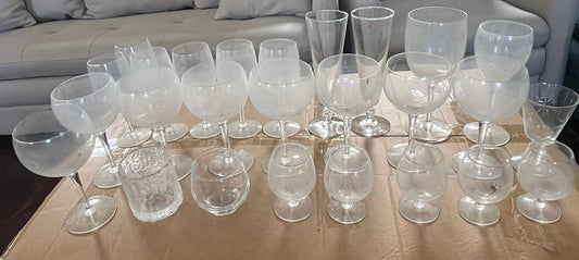 Box of Wine Glasses