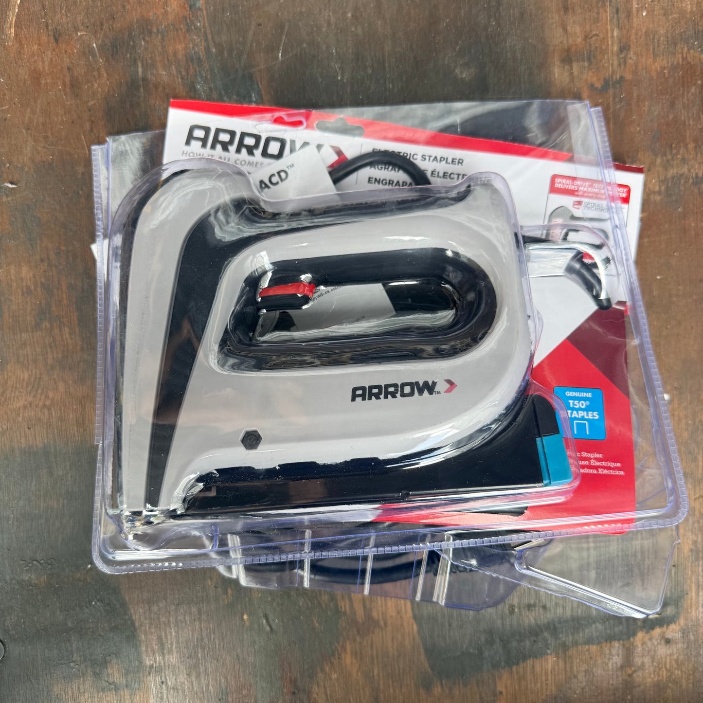 Arrow T50DCD 3/8-in Cordless Electric Staple Gun