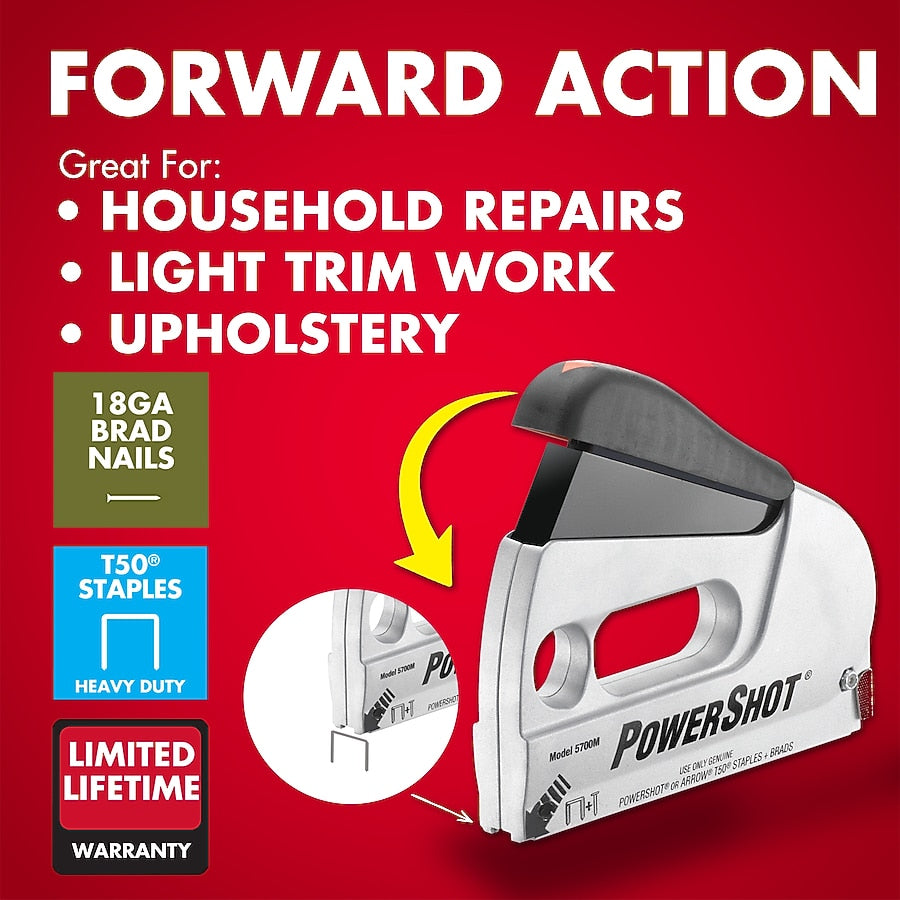 Arrow T50DCD 3/8-in Cordless Electric Staple Gun