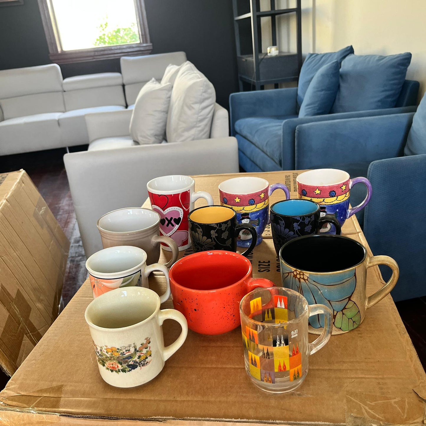Assorted Decorative Mugs