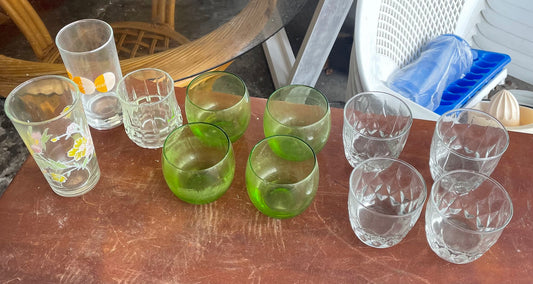 Assortment Of Drinking Glasses