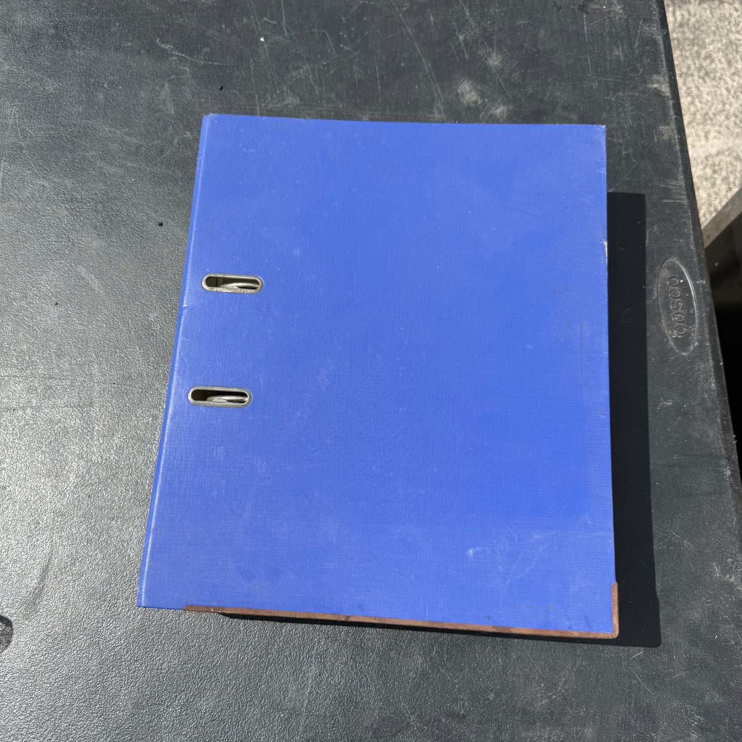 Blue Lever Arch File Binder