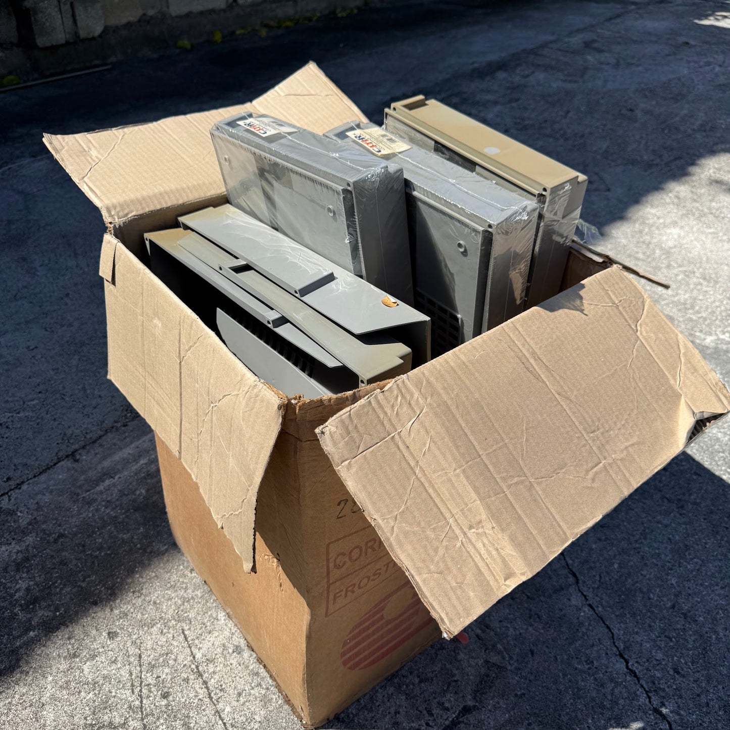 Box of Desk Top File Holders + Rods
