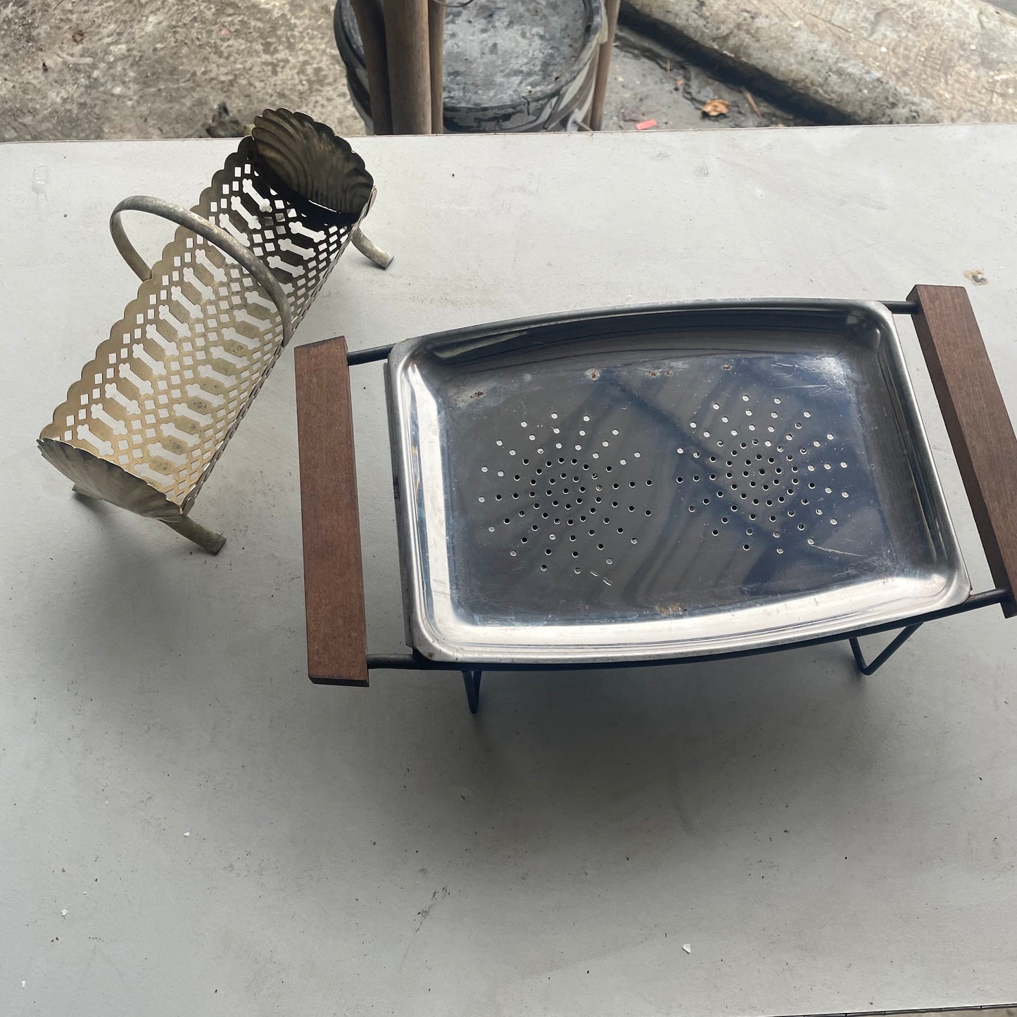 Chafing Dish Food Warmer with Dual Fuel Holders