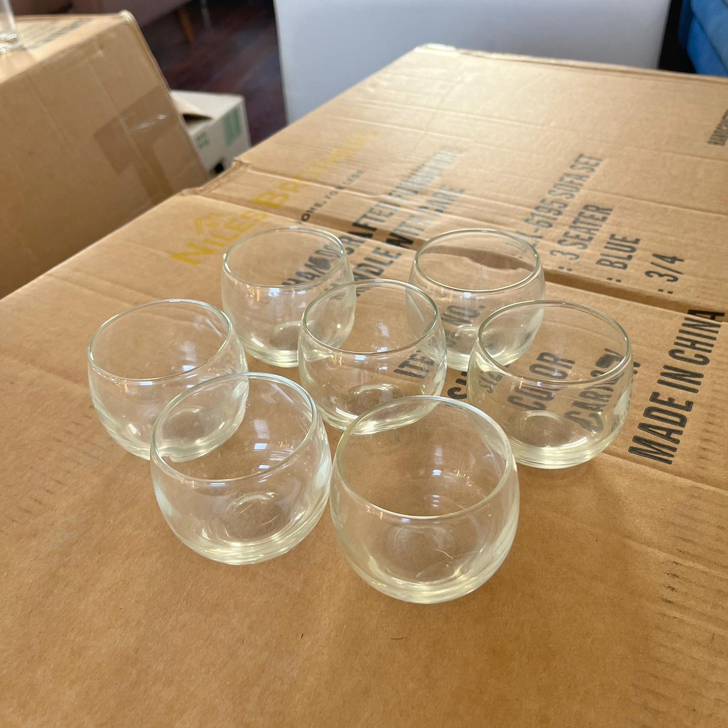 Clear Glass Tumblers