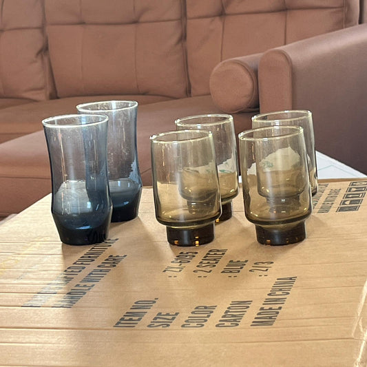 Coloured Glass Tumblers