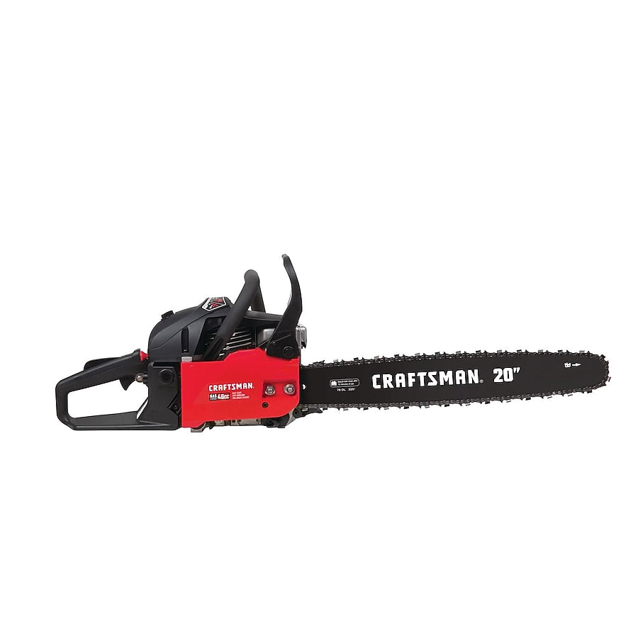 CRAFTSMAN S205 46-cc 2-cycle 20-in Gas Chainsaw