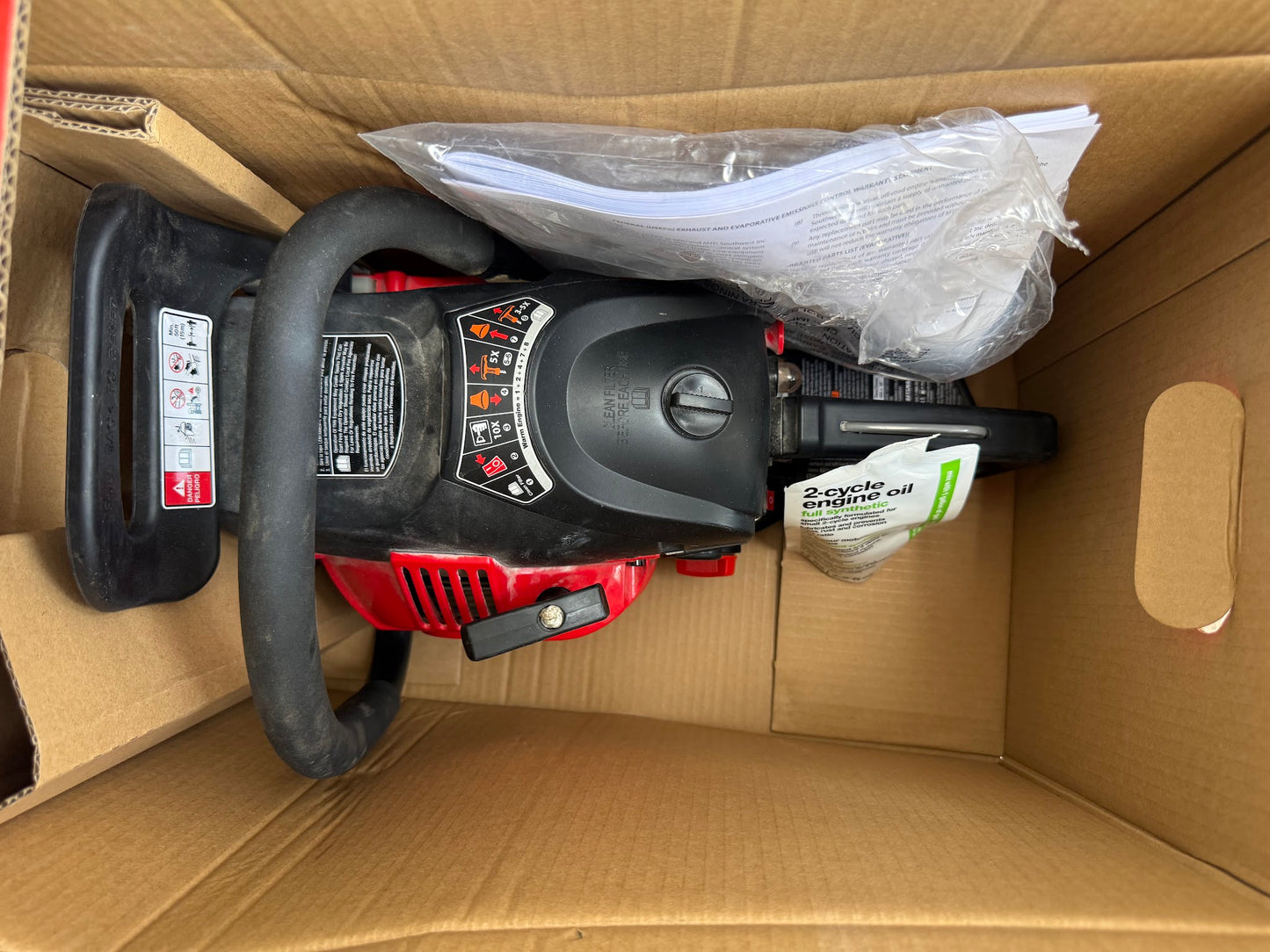 CRAFTSMAN S205 46-cc 2-cycle 20-in Gas Chainsaw