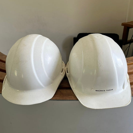 2 Hard Hat Helmets
