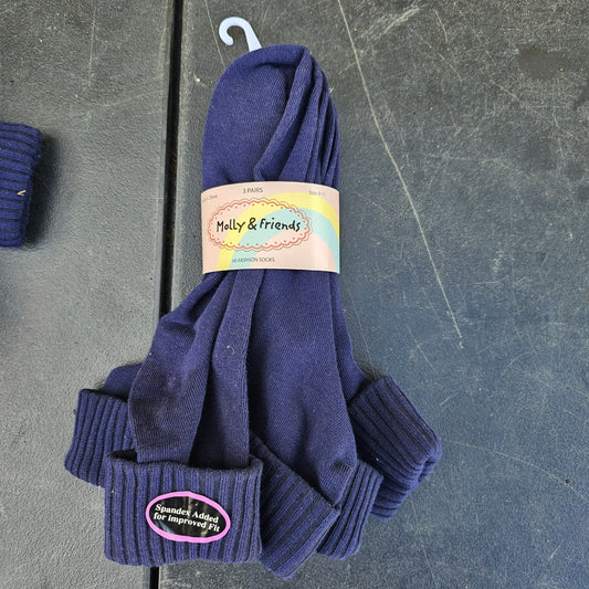 Dark Blue Socks