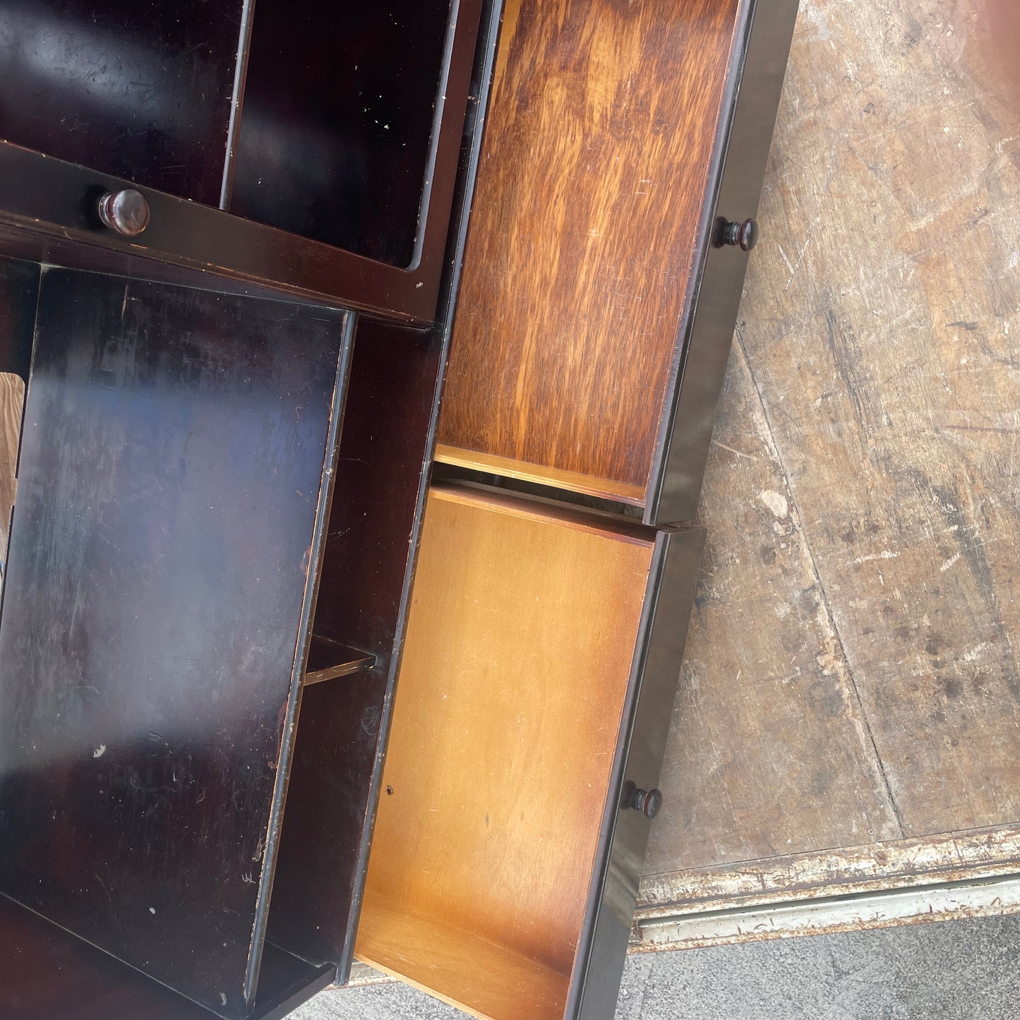 Dark Wood Dresser