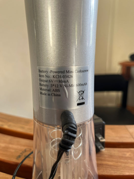 Mini Electric Wine Opener KCH-03426