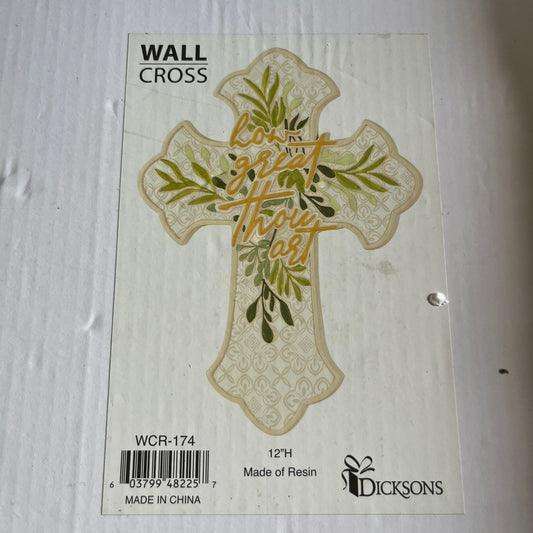 Dicksons Wall Cross- 12” H