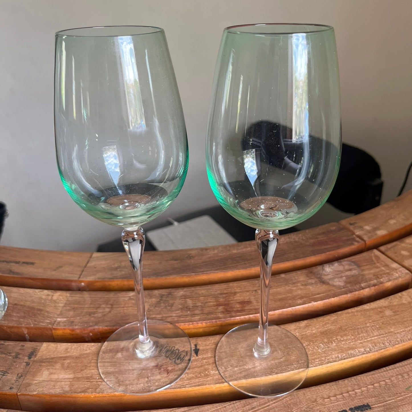 Glass Jug + 2 Wine Glasses + 2 Glasses