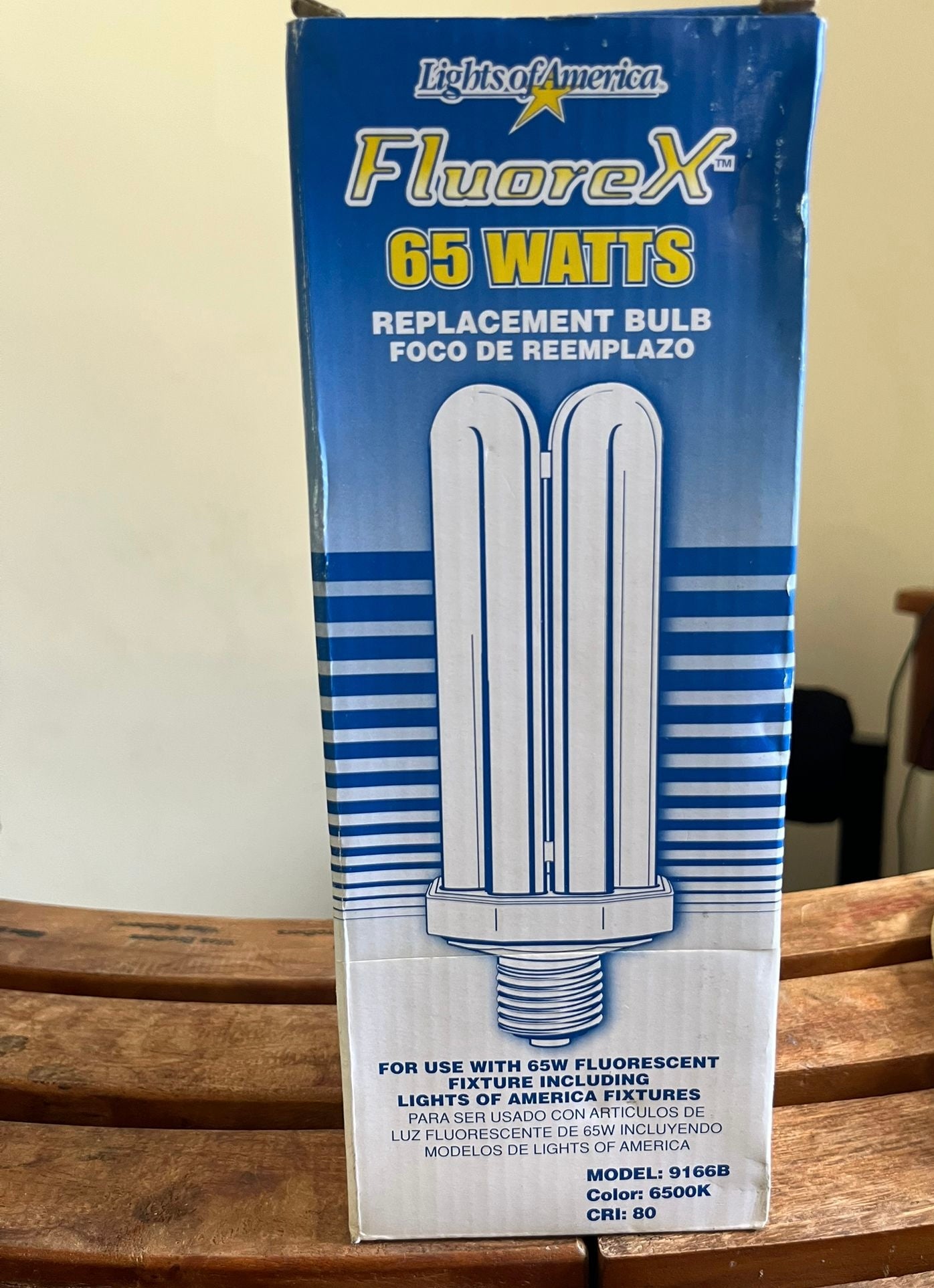 Lights of America 65 Watts Replacement Bulb- Model 9166B