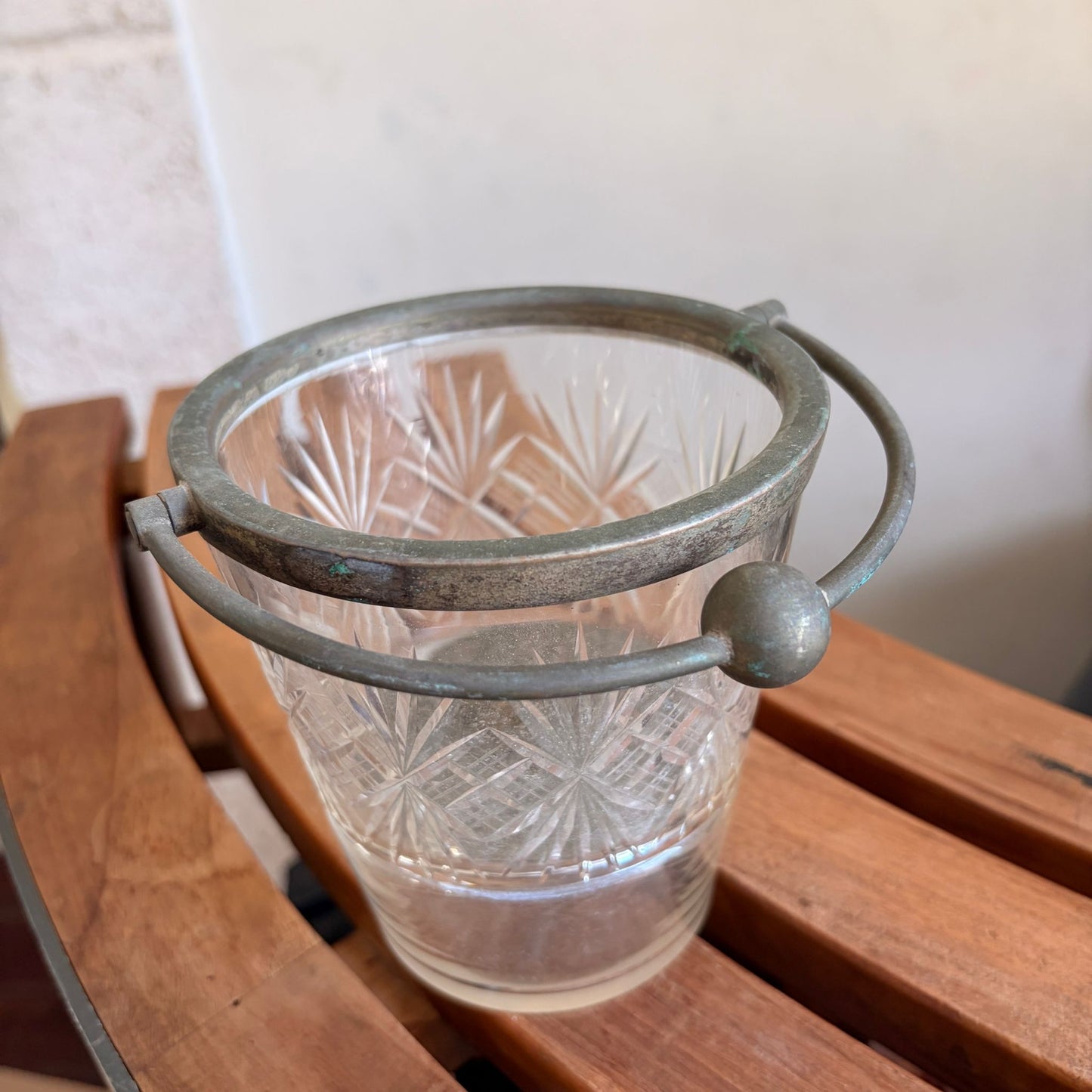 Glass Ice Container