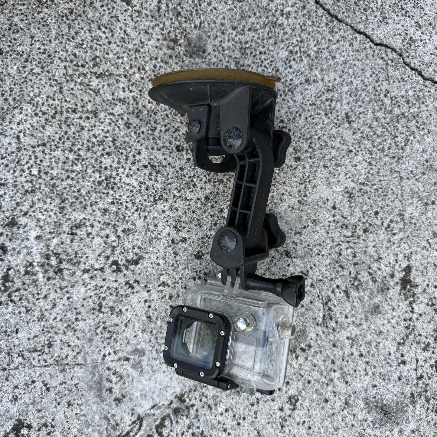 GoPro Suction Cup Mount & Waterproof Housing