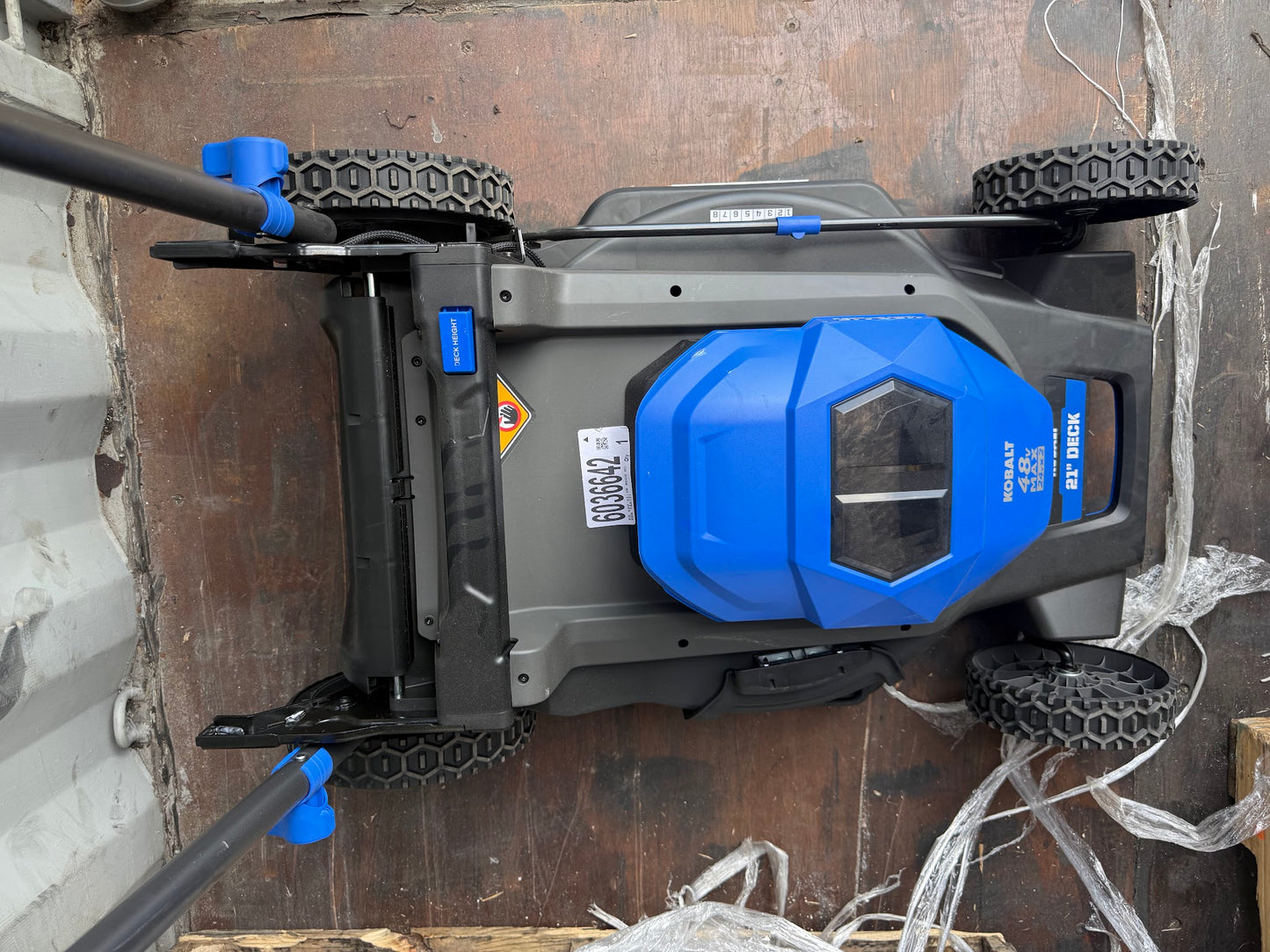 Kobalt 48-volt 21-in Battery Push Lawn Mower (Battery and Charger Included)