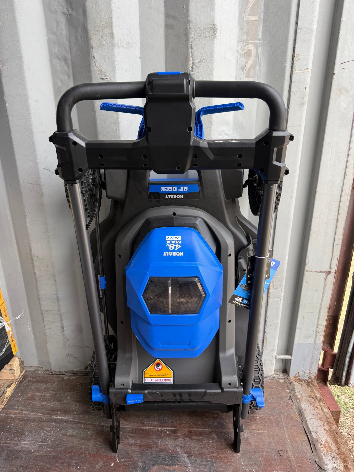 Kobalt 48-volt 21-in Battery Push Lawn Mower (Battery and Charger Included)