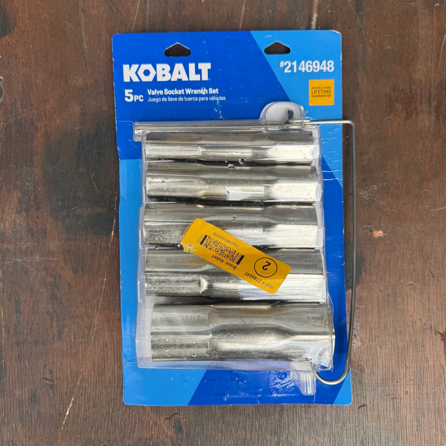 Kobalt 5 Piece Double Sided Wrench Kit