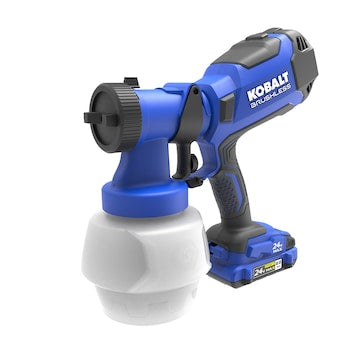 Kobalt Cordless Battery Handheld HVLP Paint Sprayer (Compatible with Stains)