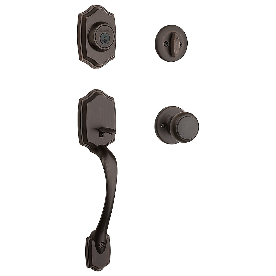 Kwikset Cove Venetian Bronze Door Knob
