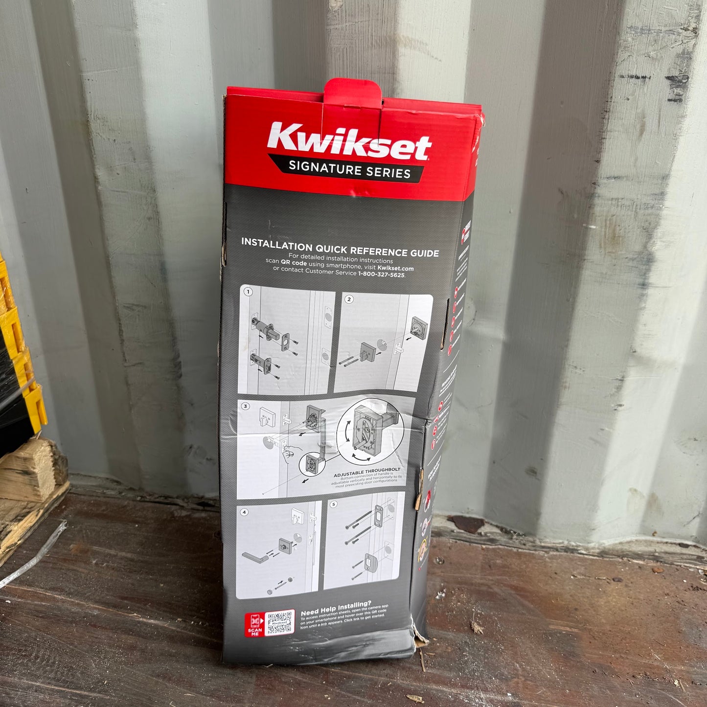 Kwikset Cove Venetian Bronze Door Knob