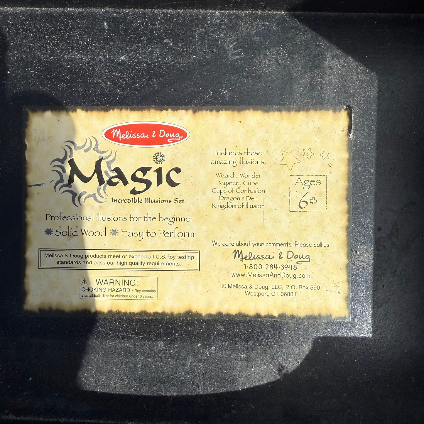 Melissa & Doug Magic Incredible Illusions Set