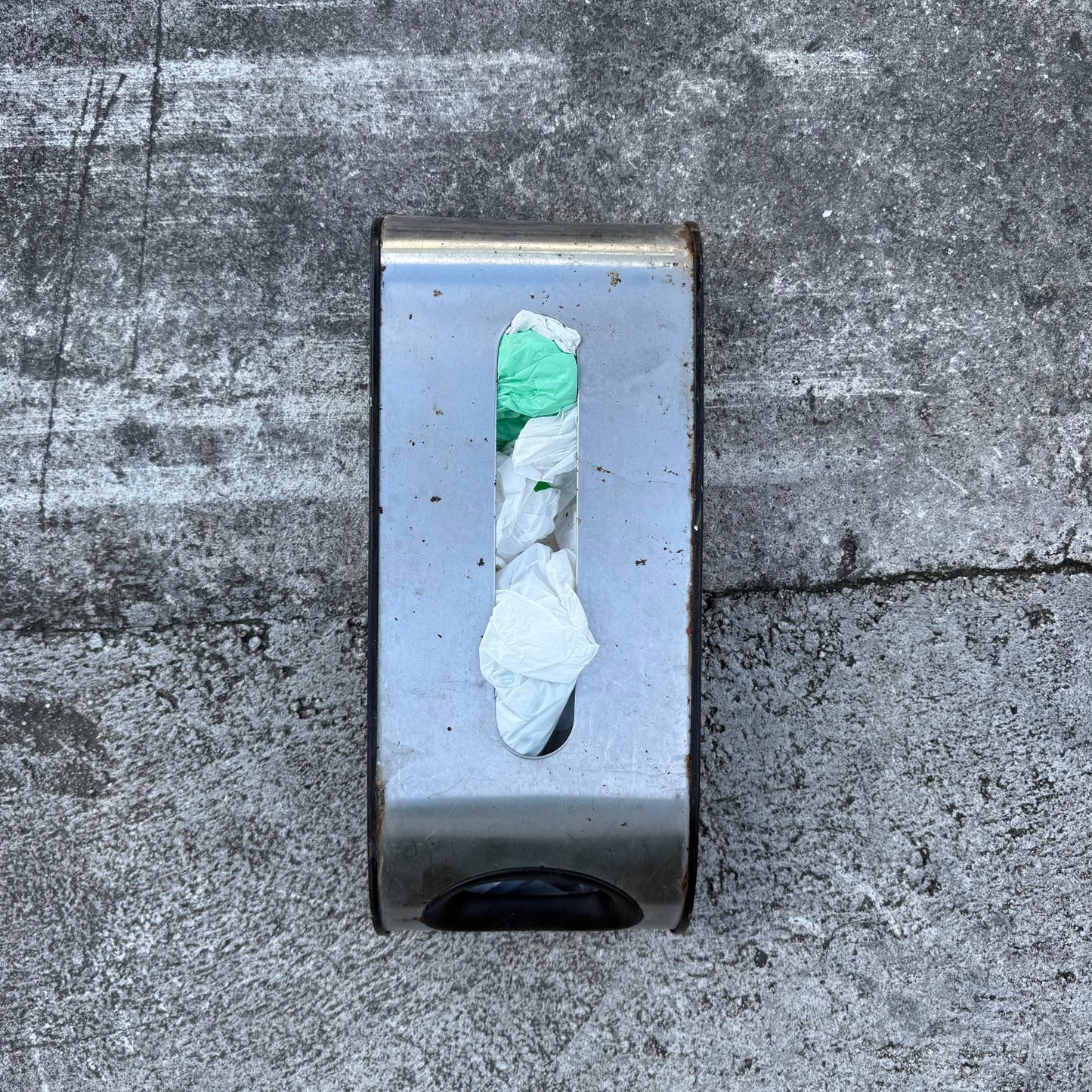 Metal Wall-Mounted Bag Dispenser