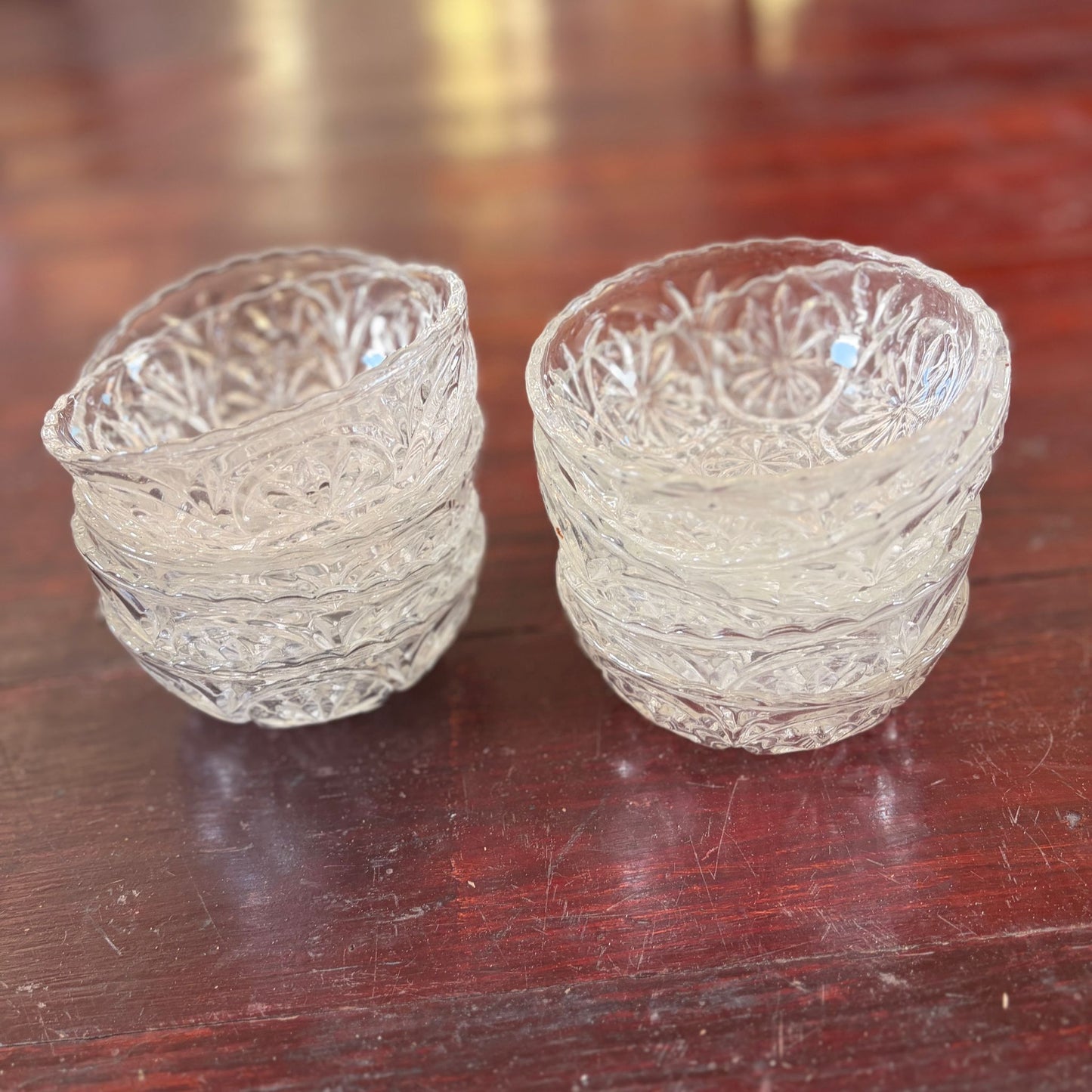 Patterned Glass Bowls