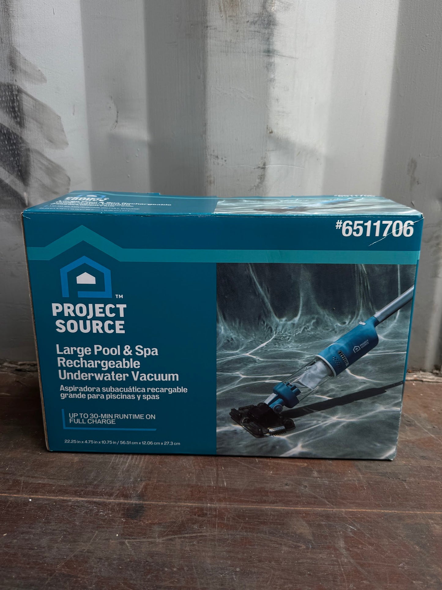 Project Source 11-in Handheld Pool Vacuum