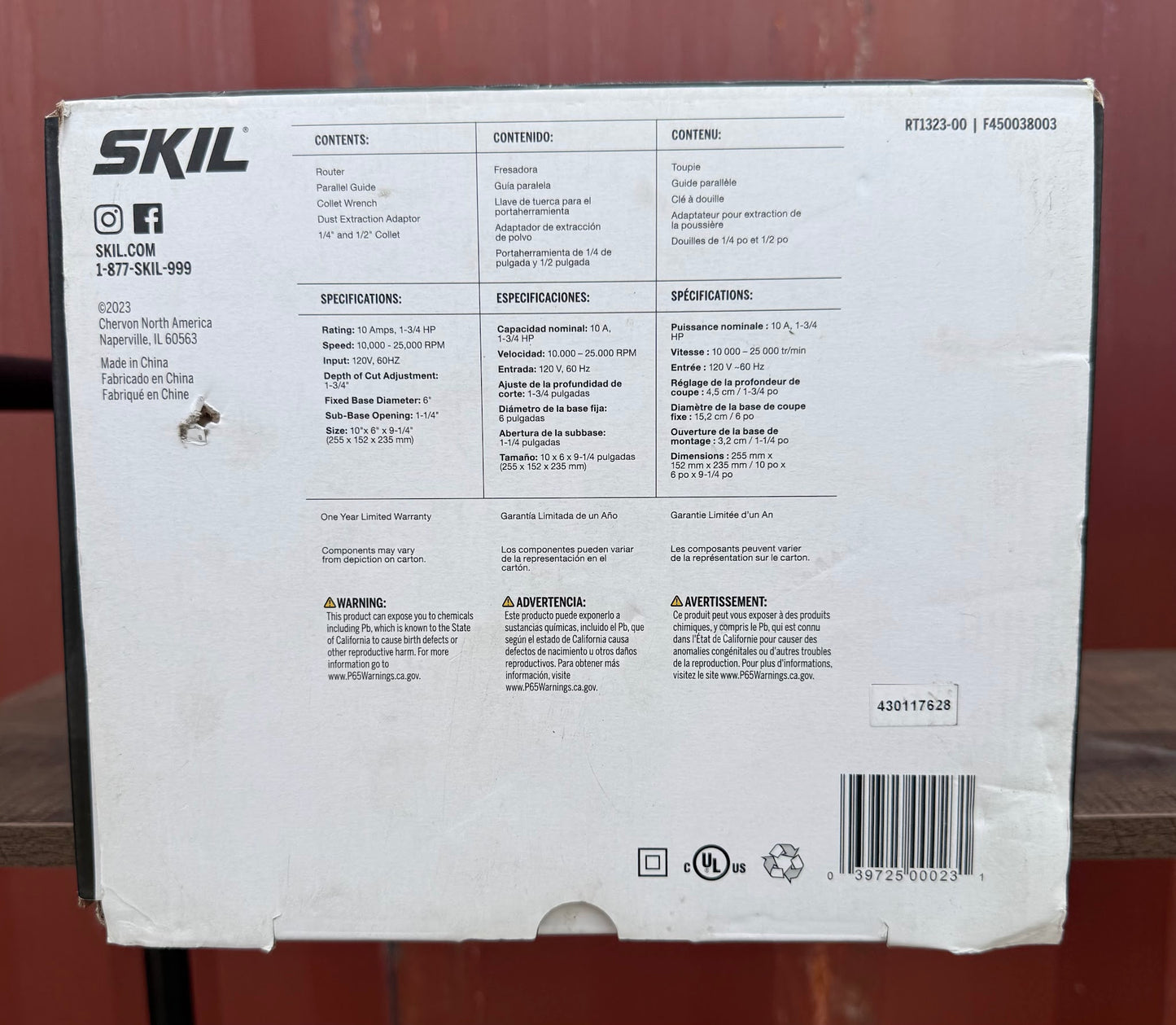 SKIL 1/4-in and 1/2-in 2.0 -HP Variable Speed Fixed Router