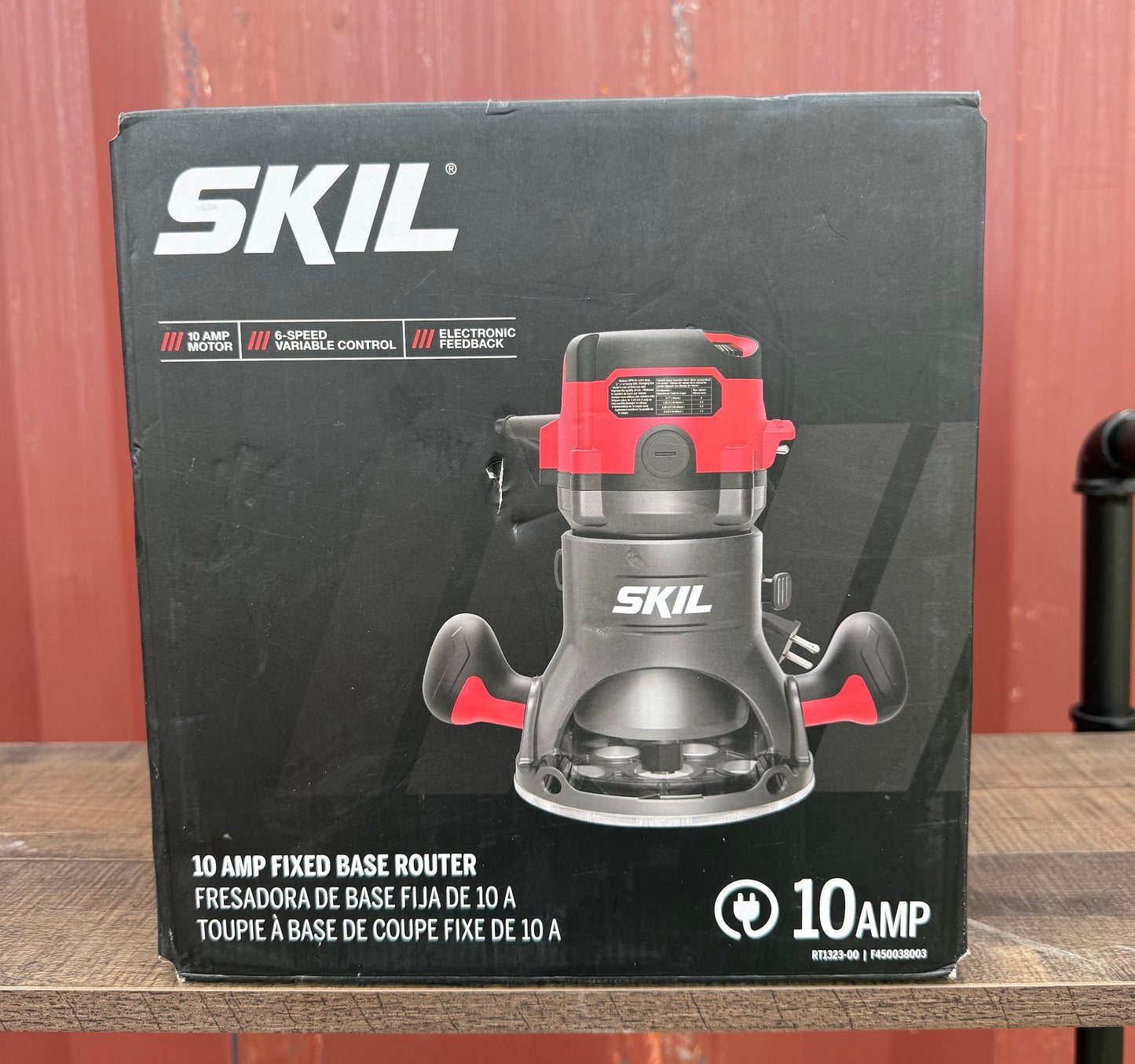 SKIL 1/4-in and 1/2-in 2.0 -HP Variable Speed Fixed Router
