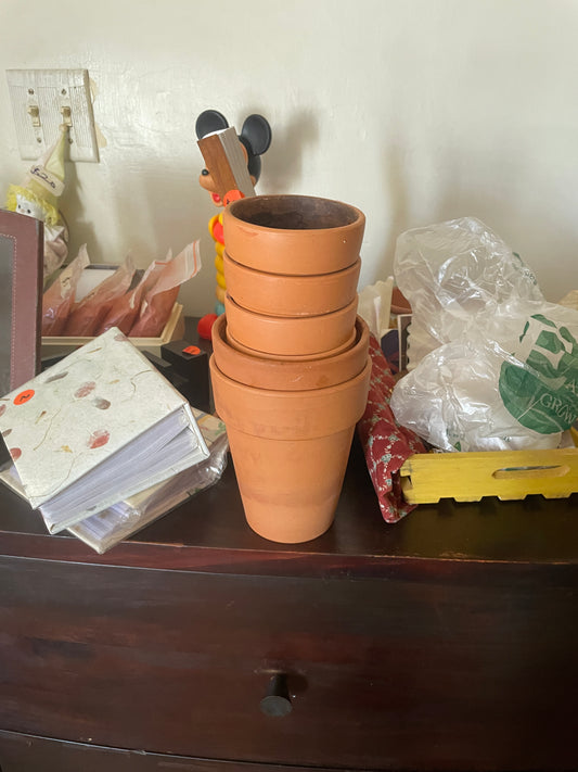 Small Clay Pots