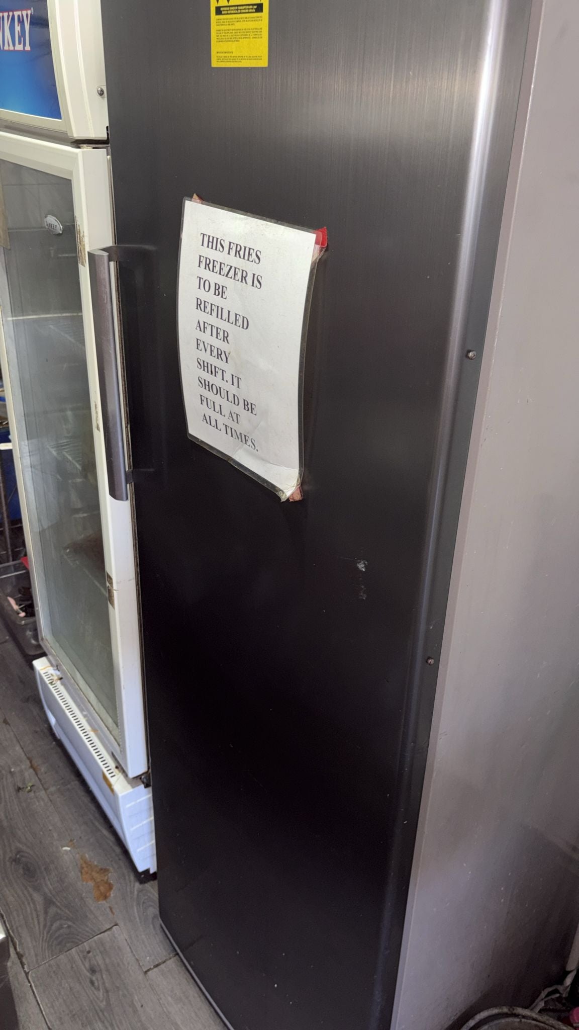 Stainless Steel Refridgerator (needs compressor)