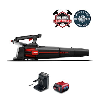 Toro  Flex-Force 60-volt 900-CFM 165-MPH Battery Handheld Leaf Blower 4 Ah Battery Included Charger Included