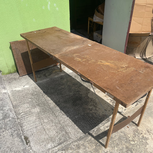 Used Wooden Folding Table