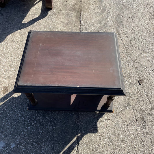 Wood End Table