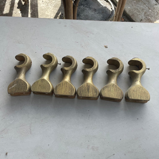 Wooden Curtain Rod Brackets